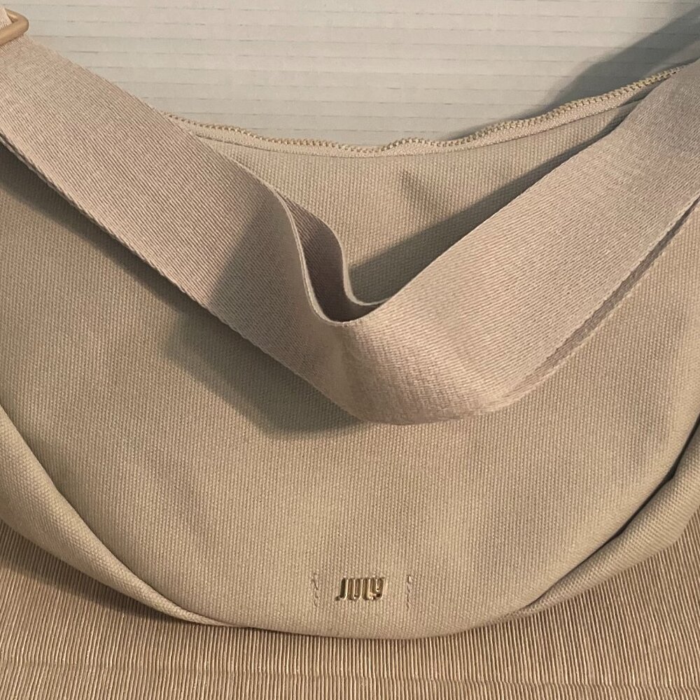 July Canvas Crescent Bag NEW, NEVER USED